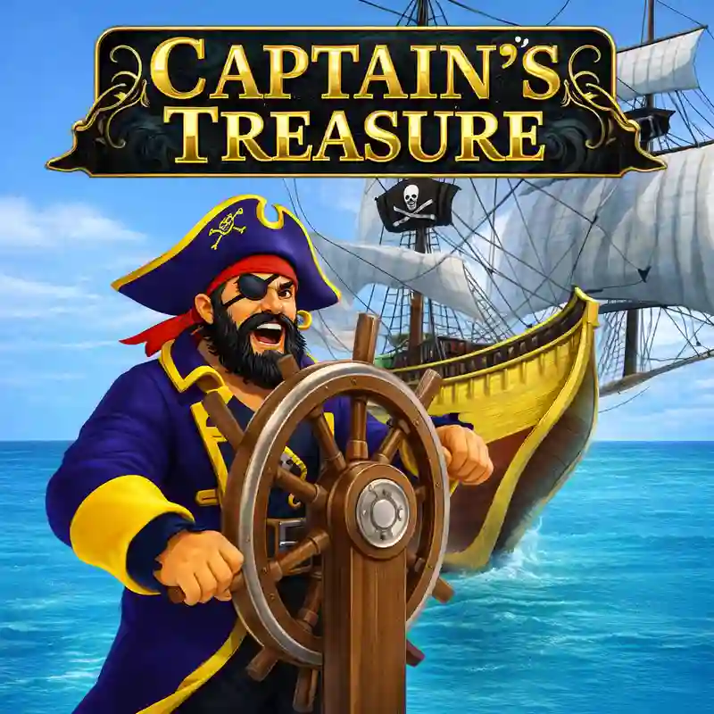 Captains Treasure slot game at bet100