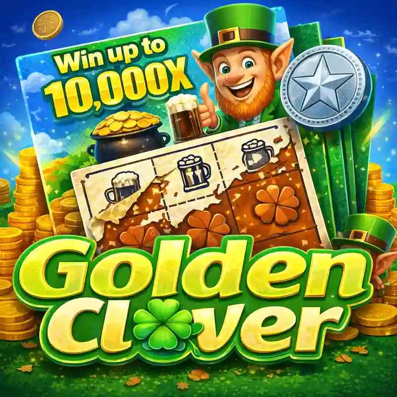 Golden Clover Slot Game Icon